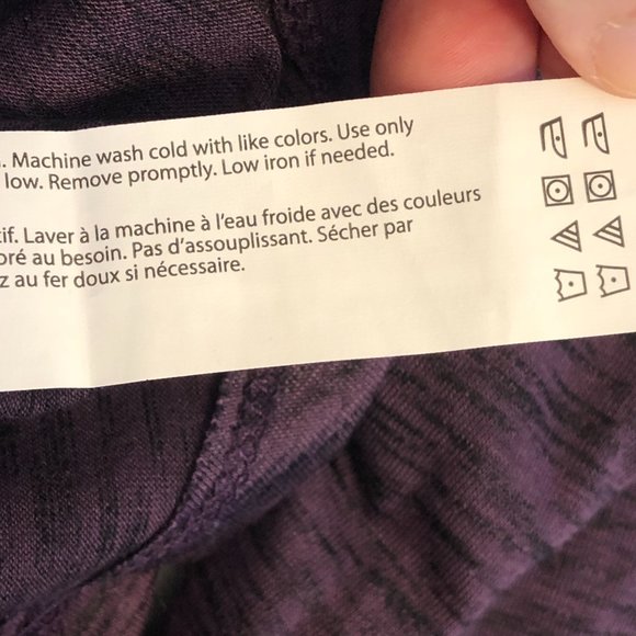 Marika Women's XL Work Out Open Back Twist Purple Long Sleeve Scoopneck Jersey - Picture 10 of 13